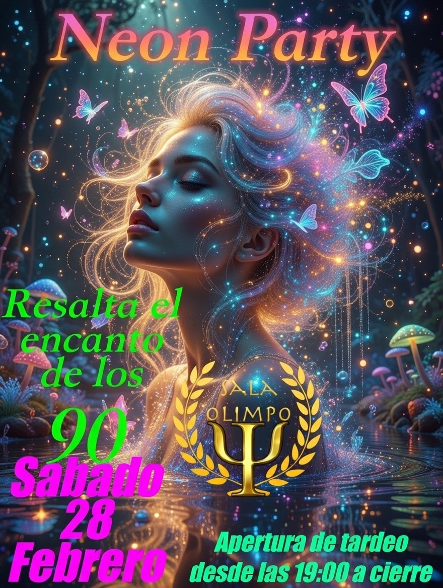 Fiesta los 90 versión Neon