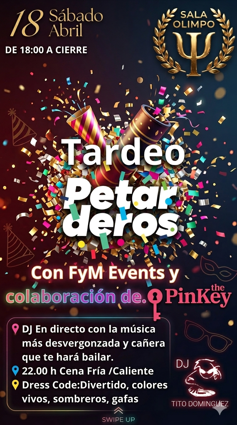 ¡PREPÁRATE PARA EL TARDEO MÁS EXPLOSIVO CON FYM EVENTS!